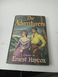 The Adventures by Ernest Haycox 1954 Hardcover DJ Book Novel Rare Vintage - Picture 1 of 6