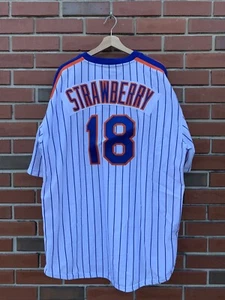 Authentic Mitchell & Ness 25th Anniversary Darryl Strawberry Jersey 56(3XL) - Picture 1 of 9