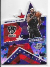 2020-21 Contenders Optic Superstars Die Cut Blue Ice Prizm- Kevin Durant