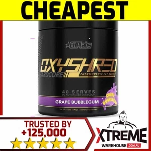 EHPLABS OXYSHRED HARDCORE 40SRV // THERMO FATBURNER OXY SHRED STRONGER ZERO - Picture 1 of 1