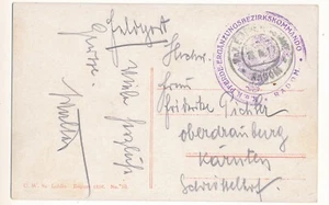 1917 Austria POLAND EPA RADOM Feldpost PFERDE ERGANZUNG BEZIRK ppc LUBLIN - Picture 1 of 2