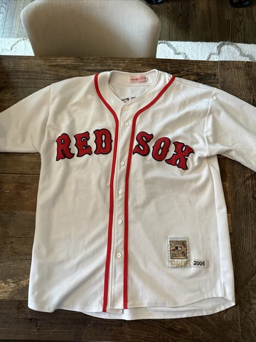 Manny Ramirez Cooperstown Collection 2005 Jersey - Mitchell And Ness - Stitched Cover