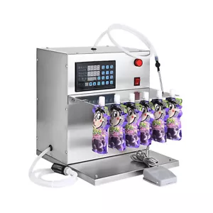 Automatic Spout Pouch Filling Machine High Accuracy Standing Pouch Liquid Filler - Picture 1 of 11