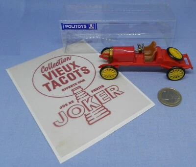 Joker APS Politoys réf 102 : Alfa Romeo 60 CV anno 1911 (Rouge/Sièges bruns) - Photo 1/4