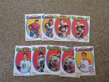 1971-72 O-Pee-Chee Boston or Montreal players only U pick will combine ship  JLA