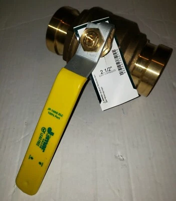 Jomar Valve 100-209XLCG JP-100G XLC Series 2-1/2 inch Press XLC Lead-Free Brass - Image 1 of 4