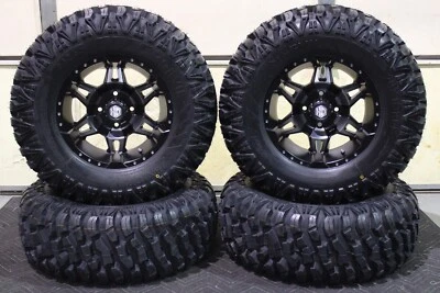 KIT NEUMÁTICO Y RUEDA YAMAHA GRIZZLY 550 28" STREET LEGAL (PUNTO) 14" HD7 HUMO ATV 1CA Foto 1 de 4