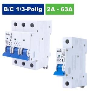Leitungsschutzschalter / Sicherungsautomat / 2A-63A / B / C / 1-polig / 3-polig - Bild 1 von 18