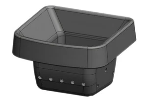 Braciere ghisa 12KW ORIGINALE Nobis per Stufa A13 Round - Imagen 1 de 1