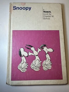 SNOOPY: A Peanuts Book by Charles M. Schulz 1958 Vintage Weekly Reader Hardcover - Picture 1 of 11