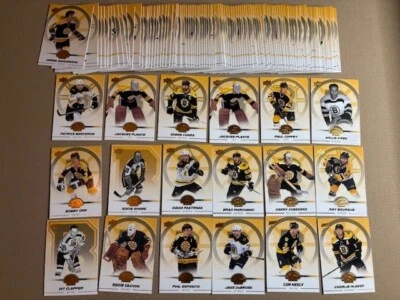 Bruins Centennial UD 2023-24 Complete Base Set - 100 cards plus Collector Tin - Image 1 of 4