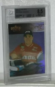 2000 JIMMIE JOHNSON UPPER DECK RACING ROOKIE #38 CARD NM-MT 8.5 BGS AWESOME RARE - Picture 1 of 4