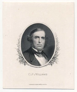 Forgotten men of history, C.P. Williams, Die Proof on india NBNCo - Picture 1 of 3