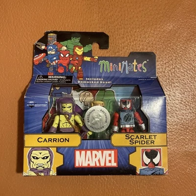 Marvel Minimates CARRION & SCARLET SPIDER TRU Exclusivo Wave 24 Spider-Man 2017 Foto 1 de 4