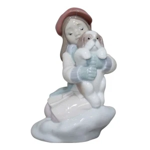 Lladro Figur: 8265 I'll Keep you Warm, mit Karton - Bild 1 von 5