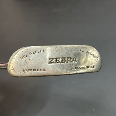 Zebra Ram Putter Mid Mallet Face Balanced 36” RH - Image 1 of 4