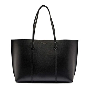 Tory Burch Perry Borsa grande in pelle - Nera - Foto 1 di 10