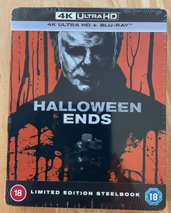 HALLOWEEN ENDS 4K LIMITED EDITION STEELBOOK - BRAND NEW AND SEALED - Picture 1 of 2