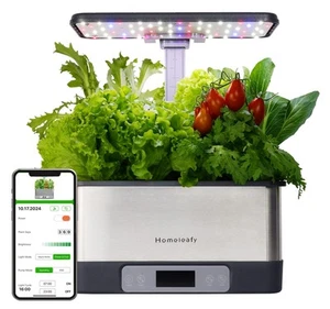 8-Pods Hydroponics Growing System, Smart Indoor Garden with WiFi App Control,... - Picture 1 of 9