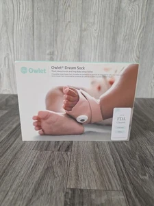 Owlet Dream Sock Baby Monitor - Rosa Polverosa (BM06N20MCJ) - Foto 1 di 7