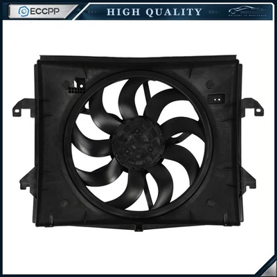 Electric Radiator Fan Assembly For 2019 2020 2021 2022 2023 Ram 1500 Classic - Image 1 of 4