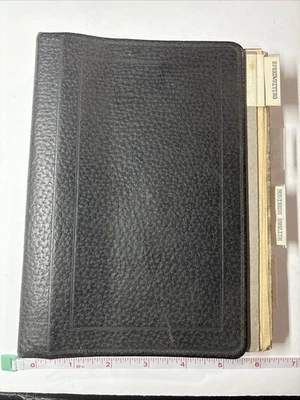 Libro de contabilidad Wilson Jones con manual de taquígrafo.  (1940-1950s?) Raro Foto 1 de 4