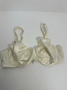 Sujetador Vassarette 38C Segunda Piel Satén Cebra 75-440 De Colección Con Aros Sin Forro Blanco - Imagen 1 de 4