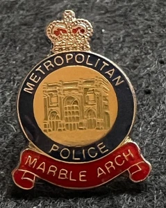 METROPOLITAN POLICE MARMOR ARCH POLICE PIN BADGE - Bild 1 von 3