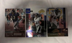 RAY LEWIS 3 Card Lot Absolute Playoff Baltimore Ravens - Picture 1 of 1