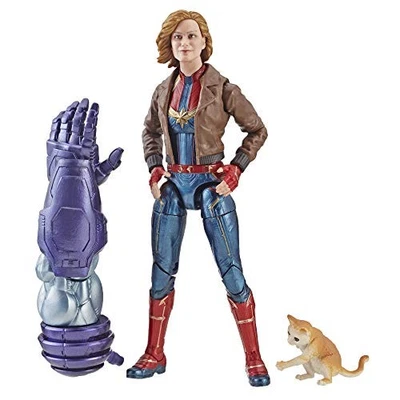 ML Kree Sentry Captain Marvel Bomber Jacket Legends Series Build A Figure Hasbro - Image 1 of 4