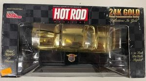 Racing Champions 24K Gold Plated Hot Rod Reflections 1:24 Diecast 1/4998 - Picture 1 of 3