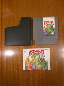Carro de Juego Nintendo NES Astyanax con Manual y Funda Probado Funciona