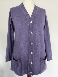 Hawico Schottland Strickjacke, Gr.M, Flieder, Kaschmir mit Seide - Bild 1 von 5