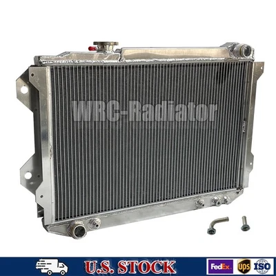 #1424 Radiator Fit Mazda B2600 LE-5 SE-5 Base 2.6L L4 GAS 1989-1993 1992 1991 90 - Image 1 of 4