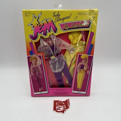 Muñeca Jem Flip Side Moda 1986 Música en el Aire Jerrica Traje Hasbro De Colección Foto 1 de 4
