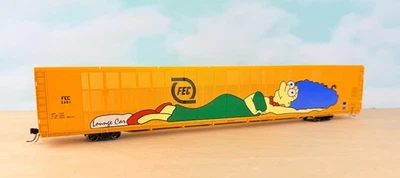 HO 比例 RTR FEC 三级 Safe Pak 模型带修改定制 Marge 贴花。 — 第 1/3 张图片