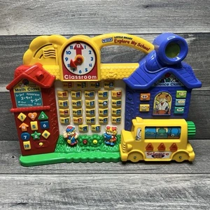 Juguete electrónico de enseñanza Vtech Little Smart Explore My School - Ver Desc - Imagen 1 de 10