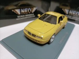 Neo 1:43 Lancia Hyena Zagato 1992 Yellow Modified Coupe Model - Picture 1 of 5