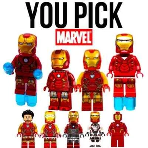 LEGO Iron Man Minifigura ¡TÚ ELIGES! | MARK 25 42 47 64 3 85 1 2 5 7 50 33 6 Armadura - Imagen 1 de 16