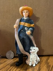 Dollhouse Miniature Doll Man Fireman 1:12 one inch scale F92 Dollys Gallery - Picture 1 of 4