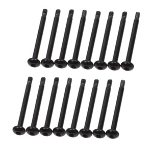 Alphacool NexXxos Lüfterbefestigungsschraube, M3 x 35 mm, schwarz, 16er-Pack - Bild 1 von 1