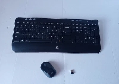 Logitech MK520 Advanced Wireless Keyboard & Mouse Combo K520 M187 Set - Image 1 of 4
