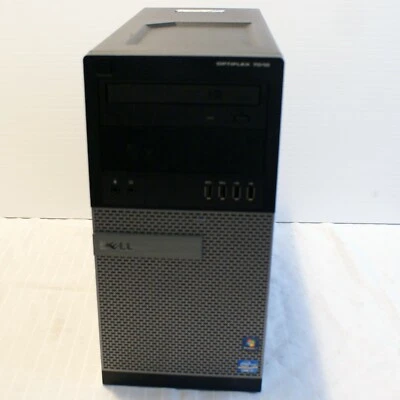  Dell Optiplex 7010 MT PC Intel i7-3770 3.40Ghz 8GB 500GB Windows 10 Pro  - Image 1 of 4