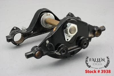 Harley Road Glide 2001 horquilla delantera triple árbol conjunto de vástago de dirección Foto 1 de 4