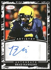 2022 SAGE Artistry Autographs White #ABH Brad Hawkins Auto