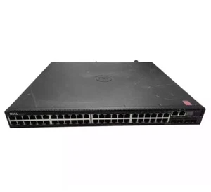 Dell N3048P | 48-Port Gigabit PoE+ Managed Switch | 2x 10G SFP+ 1x 1100W PSU - Picture 1 of 2