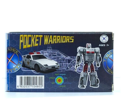 X-Transbots pocket Warriors Defensor MX-mini01 Fuzz Streetwise Figure toy  - Image 1 of 4