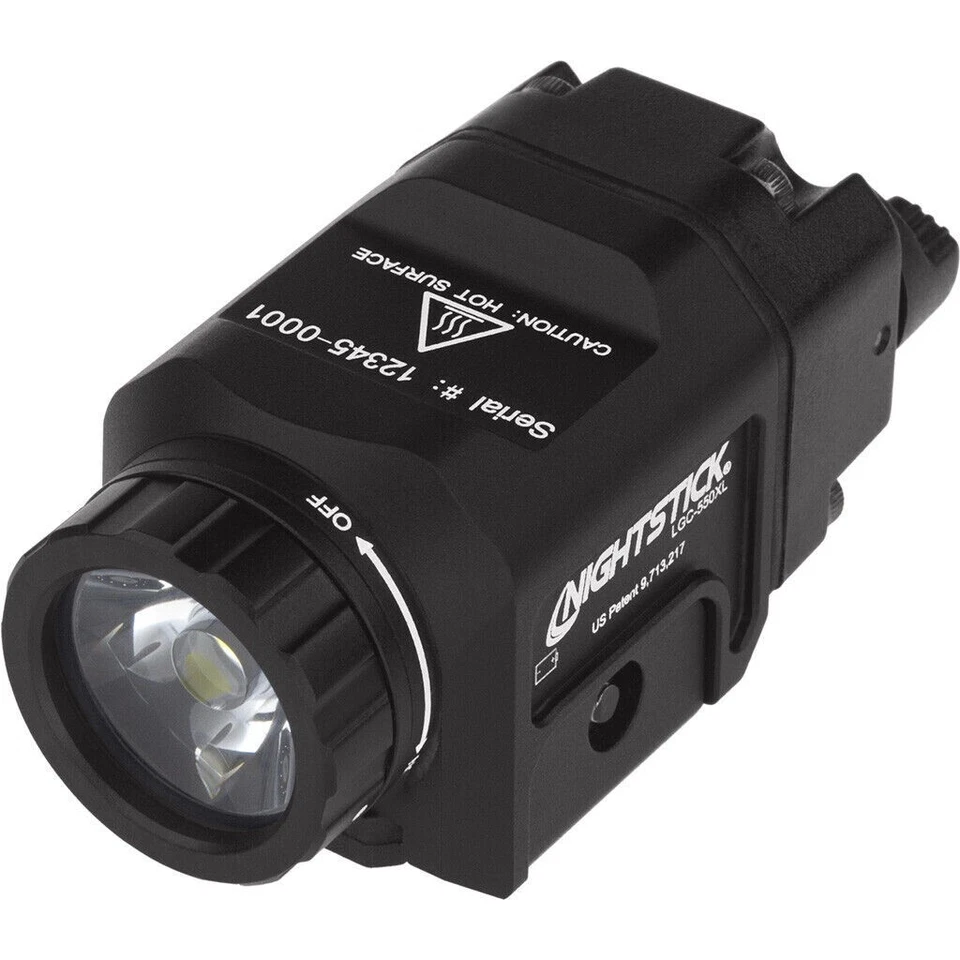 NightStick Compact Long Gun Weapon Light Black 550 Lumens - Image 1 of 1