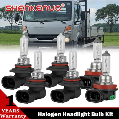 Faro halógeno 3200K luz luz baja + bombillas antiniebla para Nissan Cabstar 2015-2016 Foto 1 de 4