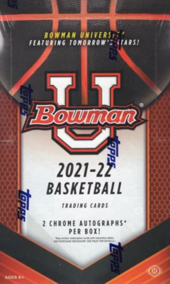 2022 Bowman Chrome University Basketball Box - Image 1 of 2